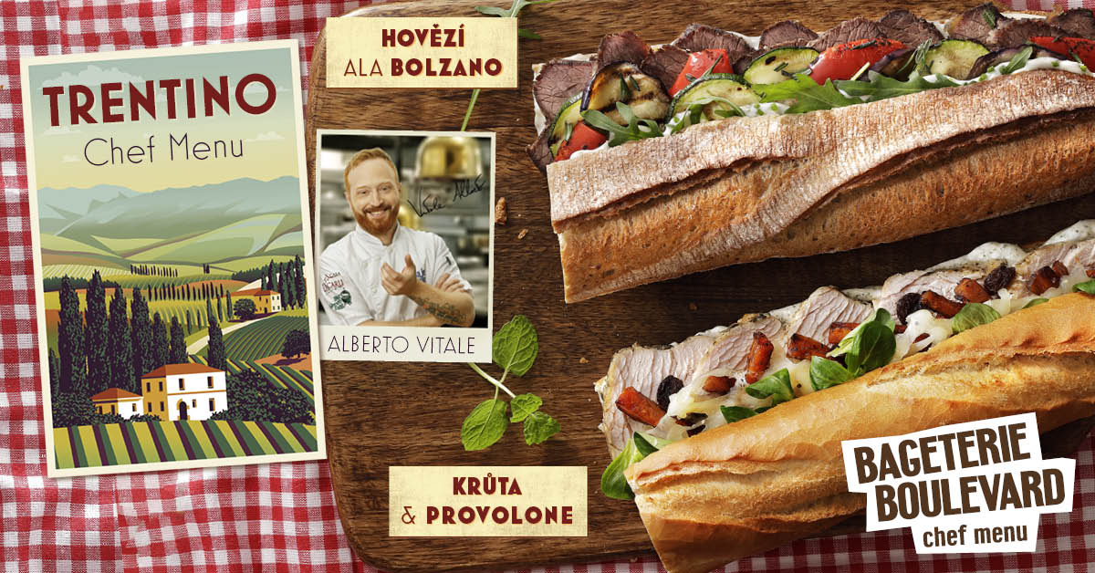 Trentino Chef menu