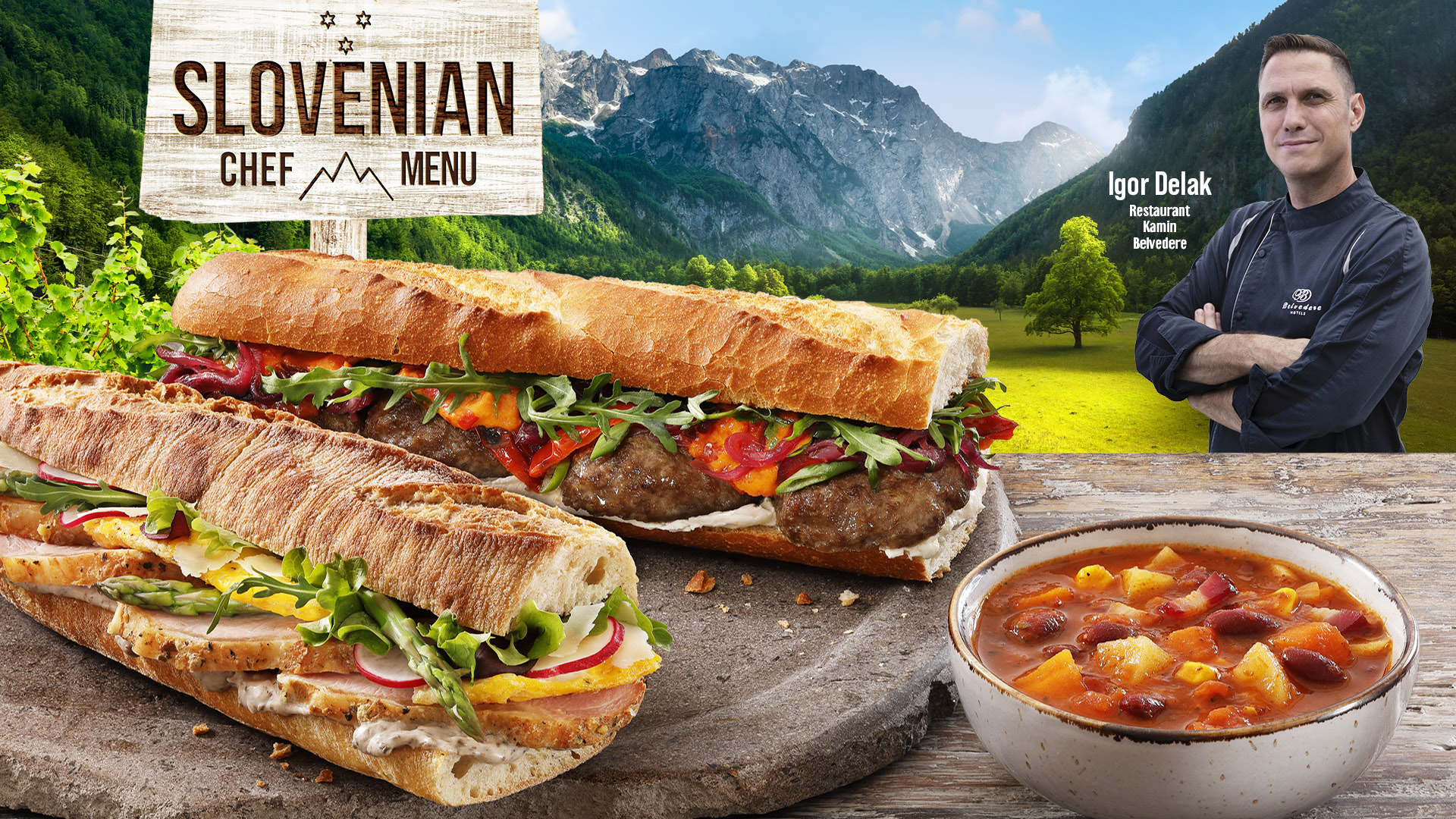 Slovenian Chef Menu 