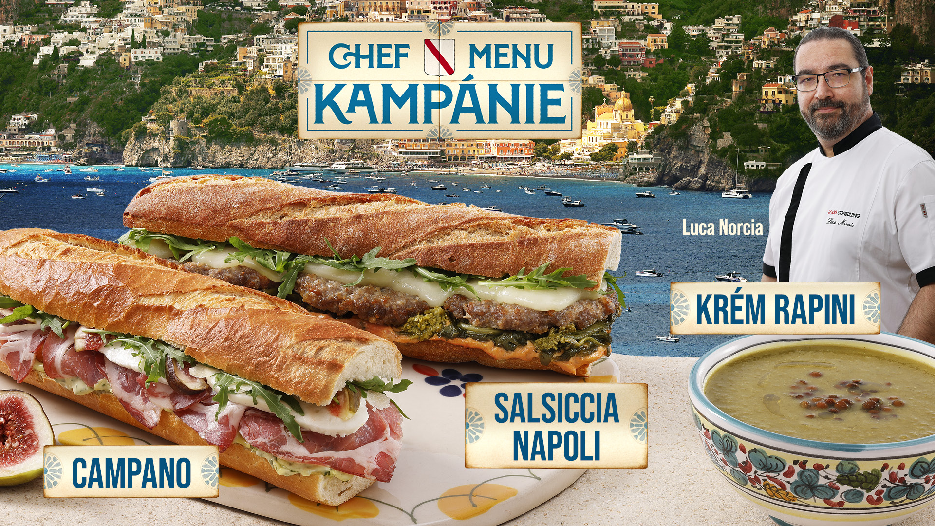 Chef menu Campania