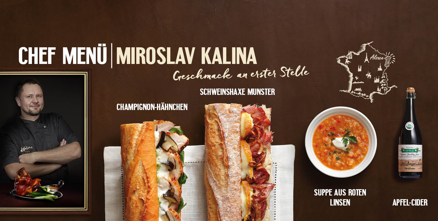 Chef menu Miroslava Kaliny