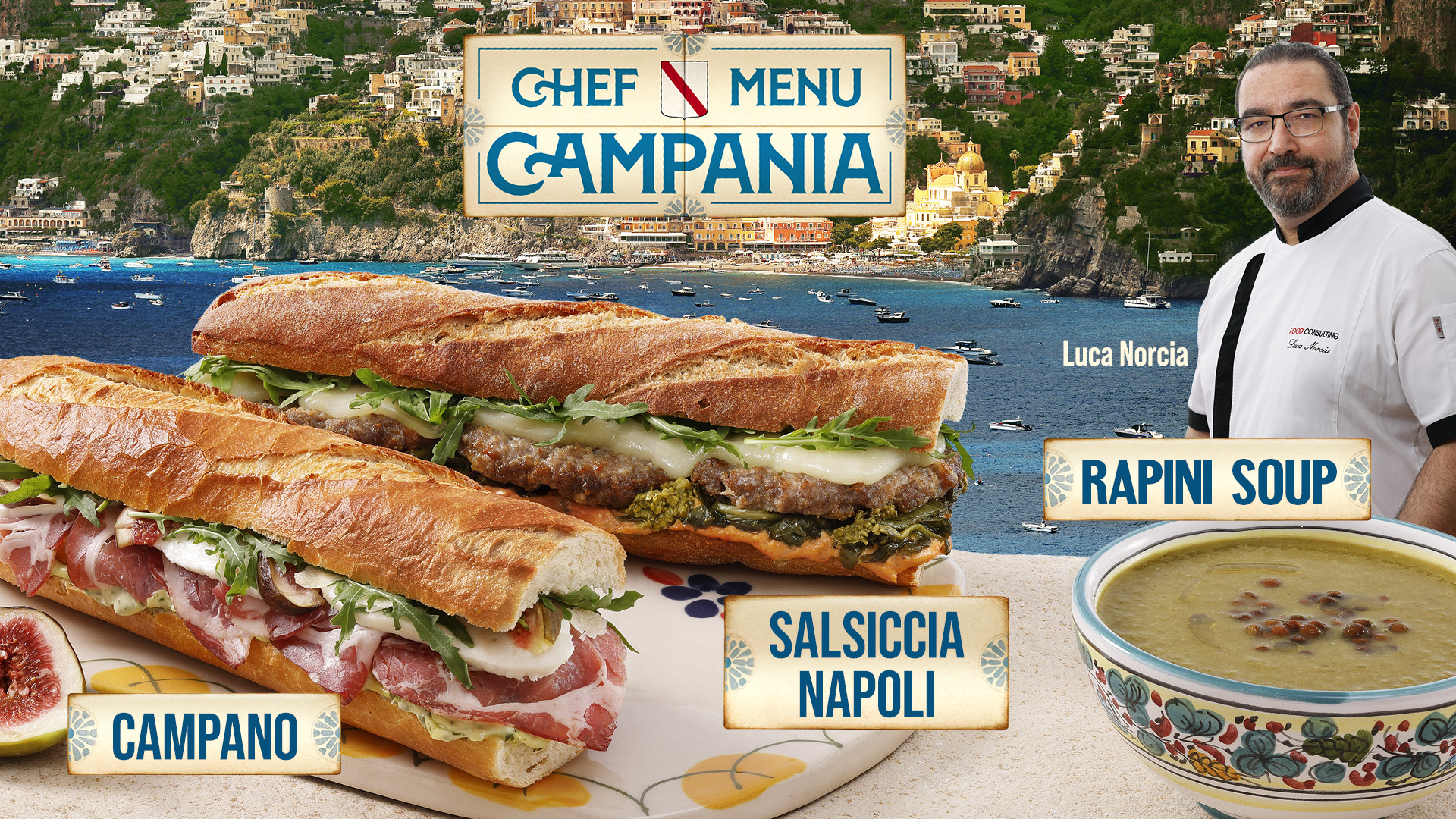 Chef menu Campanie
