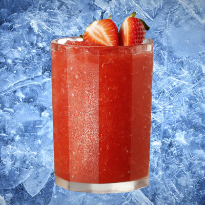 Strawberry sorbet