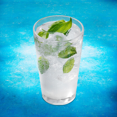 Basil Cream soda