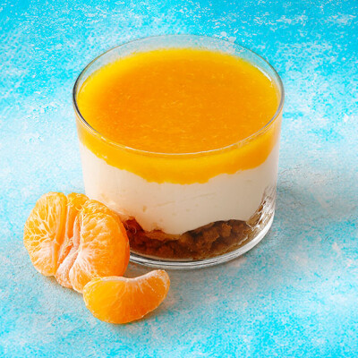 Tangerine Cheesecake