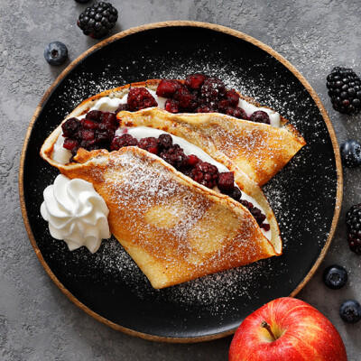 Blackberries and Blueberries