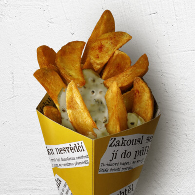 Patatas with Pepperfield pepper sauce