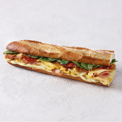 Breakfast baguette