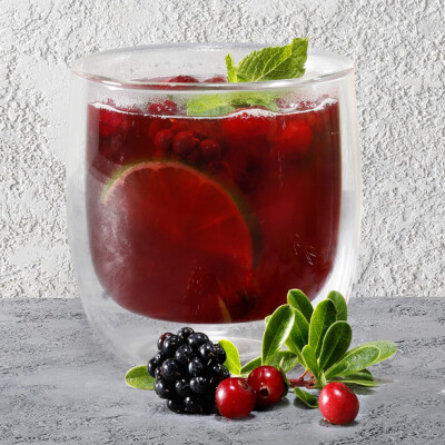 BLACKBERRY & CRANBERRY PUNCH