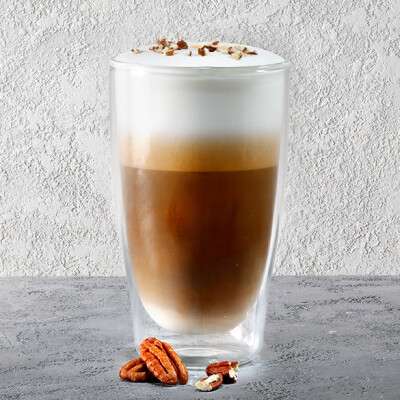HAZELNUT LATTE WITH PECANS