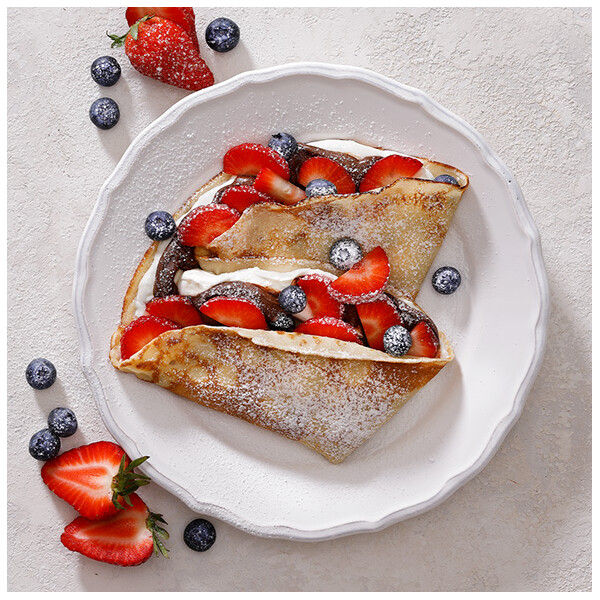 Crepe Summer fruit