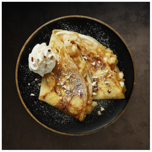 CHEESECAKE WITH APPLES