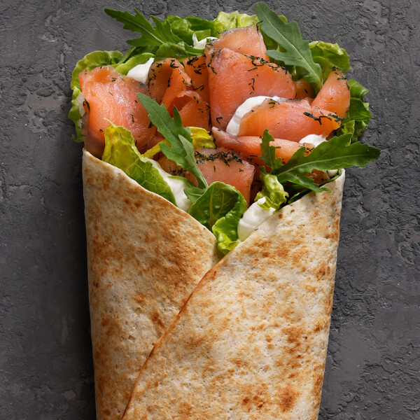 Salmon wrap 