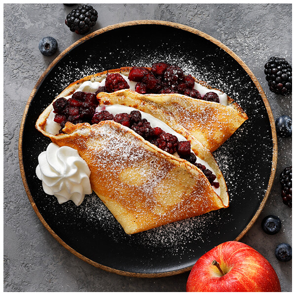 Blackberries and Blueberries
