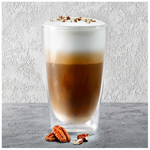 HAZELNUT LATTE WITH PECANS