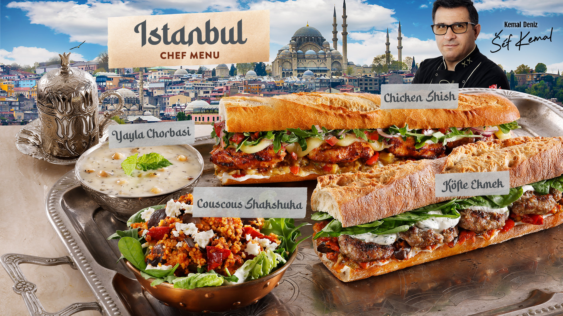 Istanbul Chef Menu