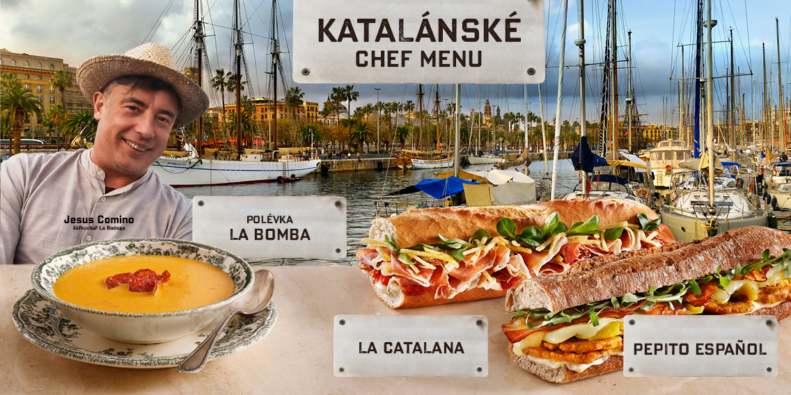 Katalánské Chef menu